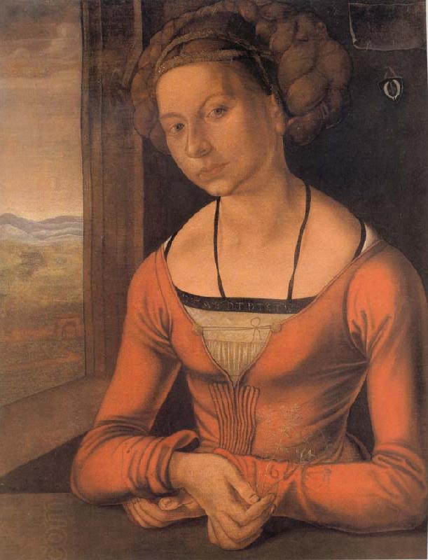 Albrecht Durer Young Woman with Bound Hair